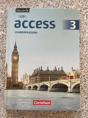 Access 3 G9 Lehrerfassung Lösungen zum Schülerbuch Schulbuch