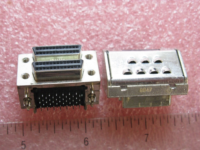 17 PCS TYCO 750820-1 CONN D-TYPE RCPT 26POS R/A SLDR Connectors & Terminals