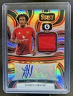 2024-25 Select Premier League Joshua Zirkzee Auto Jersey Silver Prizm #AM-JZ