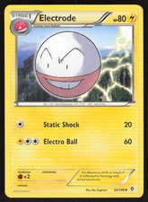 Pokemon Electrode Uncommon 52/149 Boundaries Crossed LP