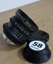 ARRI PL Rehouse Helios 44-2 58mm F2 Cine Vintage lens PL mount Swirly Bokeh