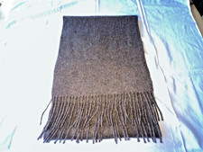 Scarf 100% Pure Cashmere Grey by N Peal Burlington Arcade