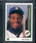 1989 Upper Deck #1 Ken Griffey Jr. HOT! Rookie Card Raw NM/ Pristine Condition