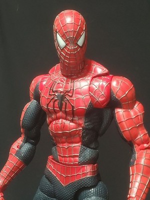L*e様 Amazing Spider-Man 18インチ フィギュア Toy Biz Spider-Man 2 Movie The Amazing Spider-Man 18 Inch Action
