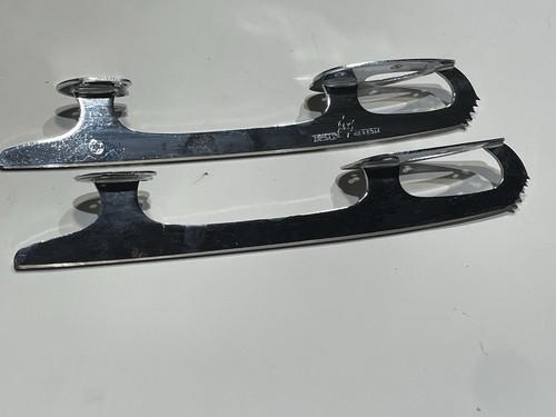 Vintage MK Professional Figure Skating Blades Size 9 Sheffield Steel England