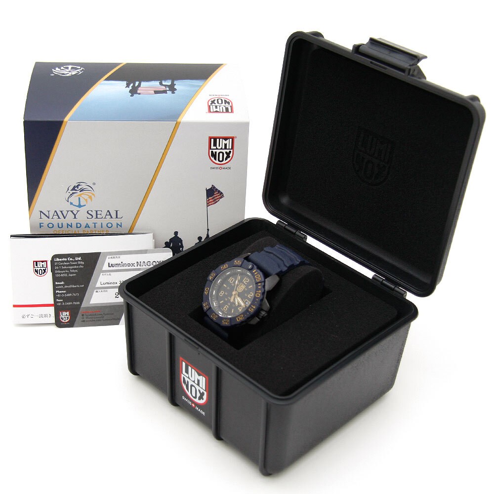 Luminox Navy SEALs Foundation 3250 Series Quartz Watch Used From