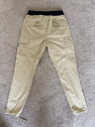 Fear Of God Essentials Drawstring Cargo Pants Elastic Waist Khaki - Bild 4 von 8
