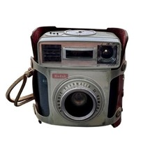 Vintage Kodak Brownie Starmatic II Camera Burgundy Mid Century Film Camera