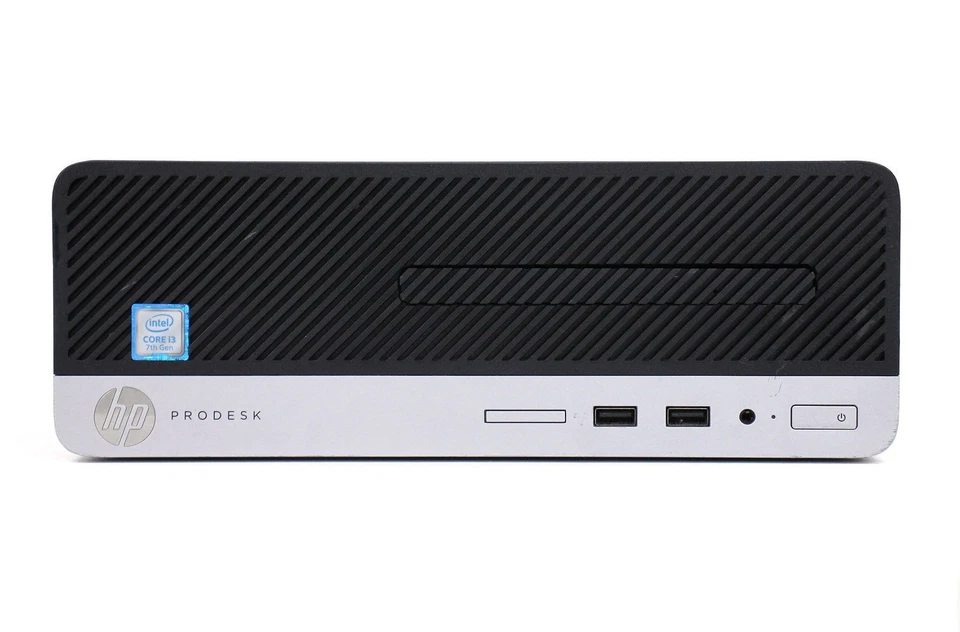 HP ProDesk 400 G4 SFF Desktop PC i3-7100 4GB RAM 500GB HDD Windows 10 - Image 2 of 4