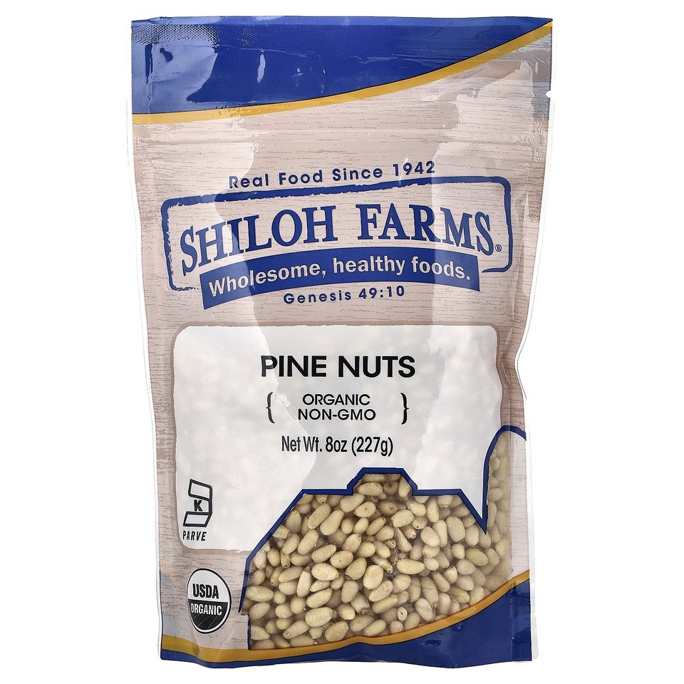 Organic Pine Nuts, 8 oz (227 g)