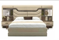 MöBel Betten Luxus Bett 2X Nachttische 3 Tlg. Schlafzimmer Set Design