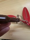 Vintage Miniature Bud Bottle And Surfboard Opener Keychains Peeling Stickers — photo 6