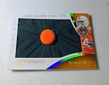 2015 Panini Immaculate PHILLIP DORSETT Rookie Player Caps #2/2 Miami 1/1 Type Rc