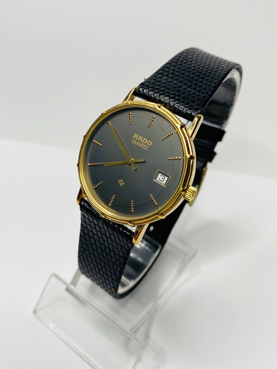 Dial RARE Gold Authentic Watch Made 113.5185.2 Plated Swiss Rado - vintagewatches.pk