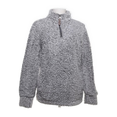 Weatherproof, Fleecepullover, Größe: M, Grau, Baumwolle/Polyester/Kunstpelz #g5k