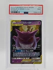 Pokémon TCG Gengar & Mimikyu GX Holo Ultra Rare Card 53/181 PSA 9