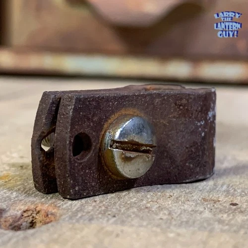 VW Splitty Bus Exterior Round Mirror CLAMP 3'1955/1967 - Original VW