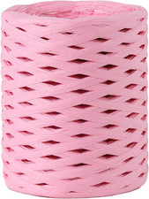 656 Ft Raffia Paper Ribbon for Gift Wrapping Ribbon, Twisted Raffia Natural Raff