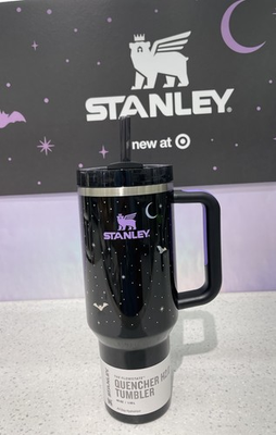 #ad #ad Stanley Halloween 40oz H2.0 Flow state Quencher Tumbler Spellcast Black IN HAND $84.50