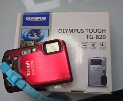 Olympus Tough TG-820 Digitalkamera 10m  Unterwasser Kamera rot mit OVP