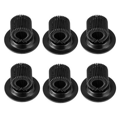 BTSKY   6 Pack Black Plating Pen Holder Clips- Self 6PCS-Small, 