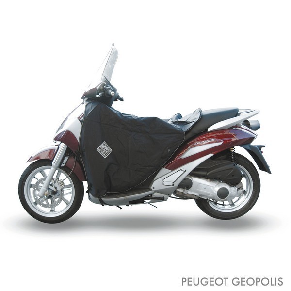 Tablier Tucano Urbano R152 pour scooter Yamaha X-City et Piaggio Liberty noir