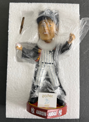 Aaron Judge Harry Potter Bobblehead Gryffindor New York Yankees