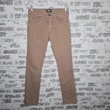 Paige Jeans Mens 29x32 Transcend Lennox Slim Fit Straight Leg Redwood Dust