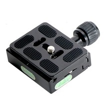 Adapter Plate Square Clamp Quick Release Plate for Arca-Swiss Tripod Ball Head
