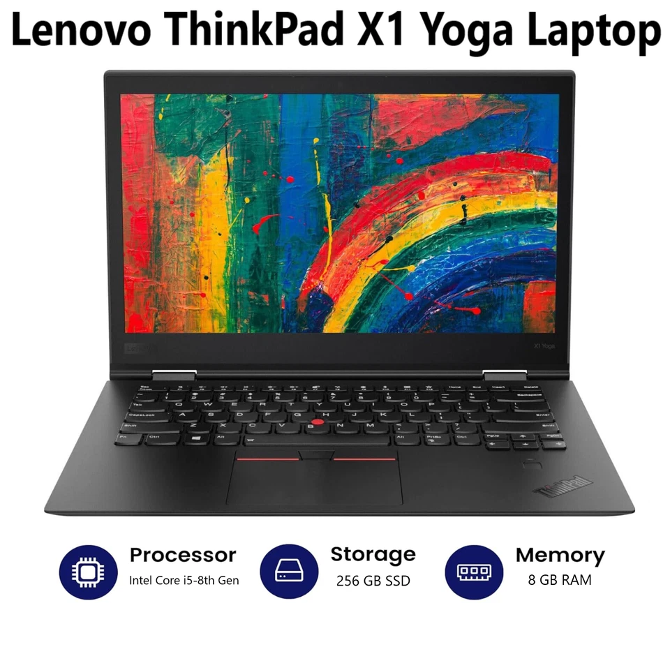 Lenovo ThinkPad X1 Yoga · i5-8350U · 8GB · 256GB, photo 2 of 5
