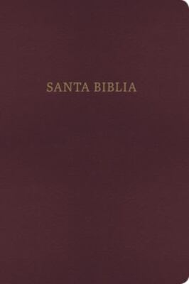 Biblia Bilingüe Reina Valera 1960/KJV. Imitación piel, borgoña | Bilingual Bib..
