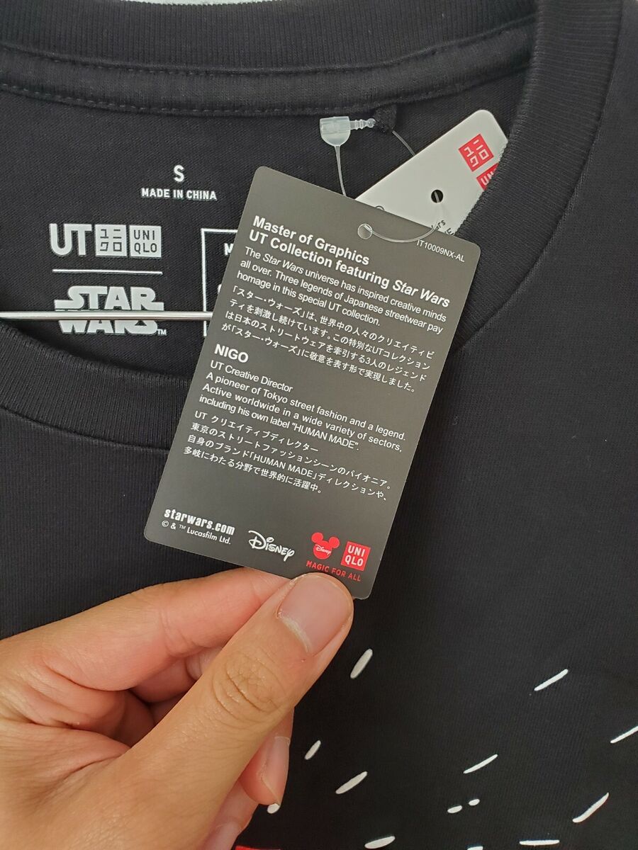 US SELLER) Uniqlo x Star Wars 2019 T-Shirt Master of Graphics UT