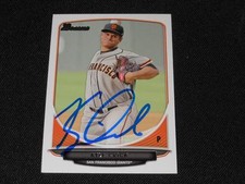 San Francisco Giants Kyle Crick Signed 2013 Bowman Autograph Card #TP-26  113