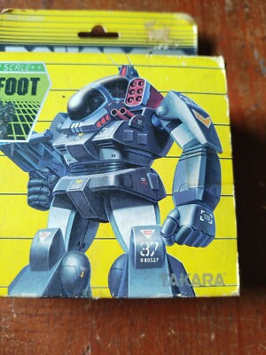 1984 TAKARA DOUGRAM BIGFOOT 1/144 DIECAST JAPANESE ROBOT IN BOX 