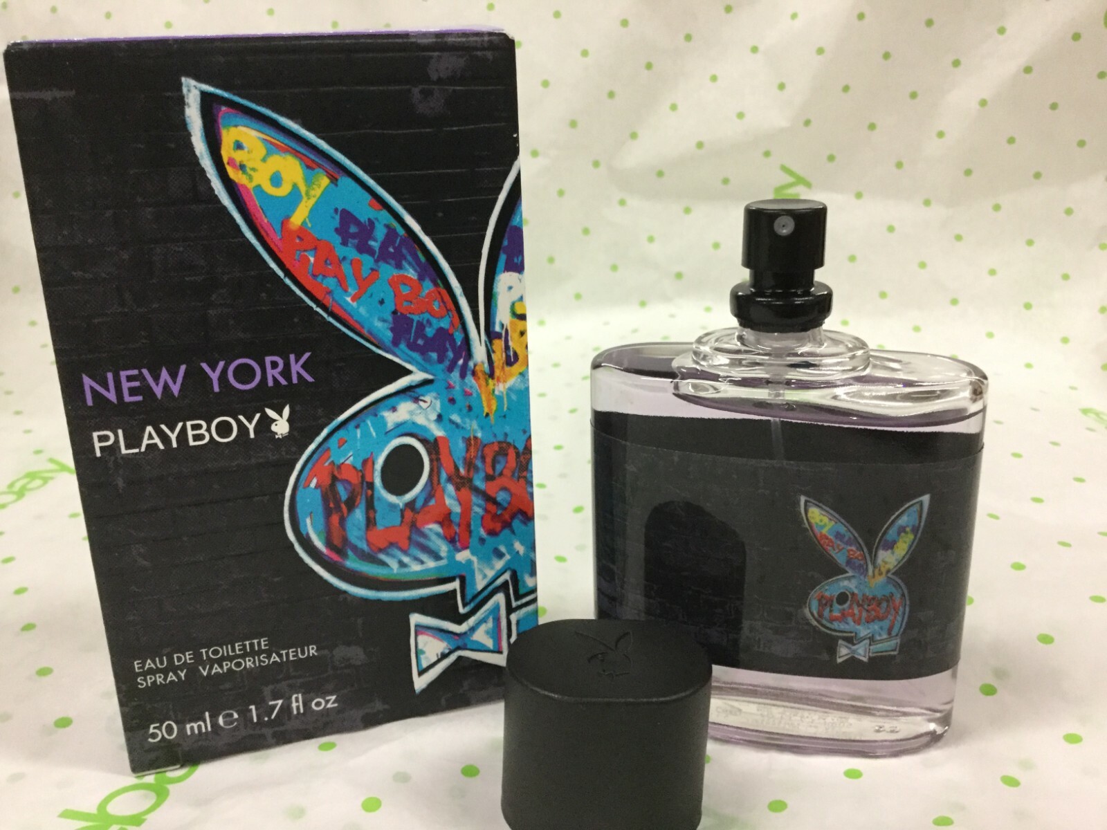 New York Playboy Men Cologne 1.7 oz Eau De Toilette Spray NEW IN BOX.