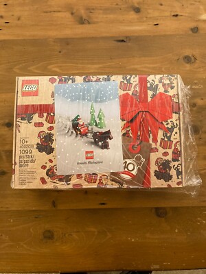 Lego 4002018 Employee Exclusive Christmas Set With Greeting Card