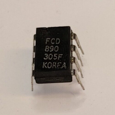 Dual Optically Coupled Darlington Isolator Fairchild FCD890  25 pcs. 