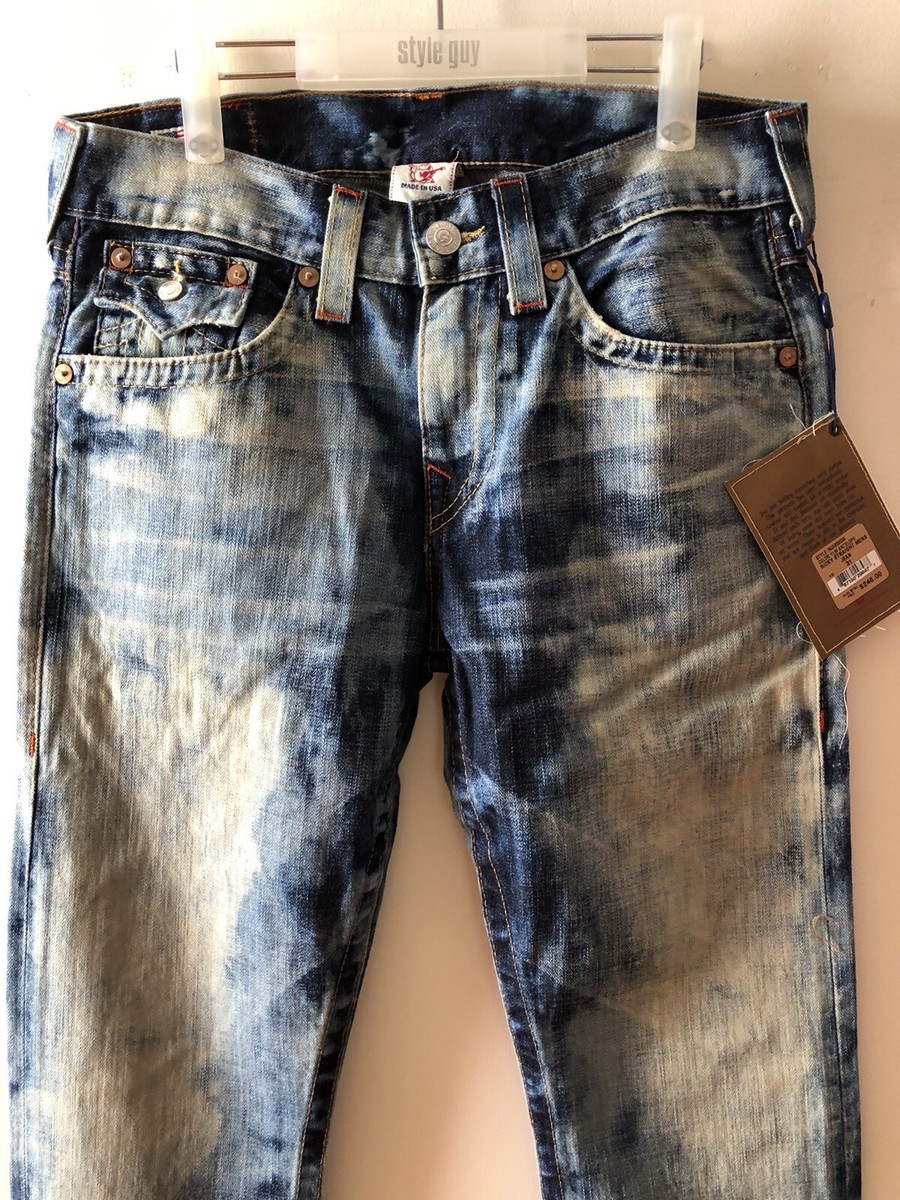 NEW True Religion Men's Straight Jeans Made in USA NWT was