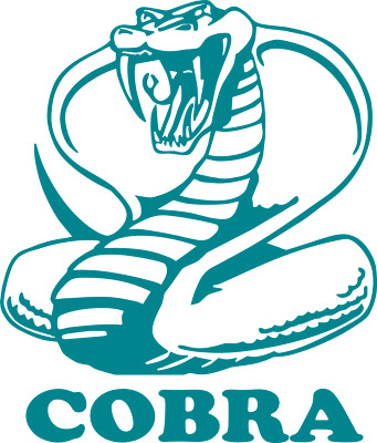 COBRA  snake  Ford  Vinyl Decal  Sticker   43 different colors available