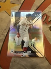 2019 Bowman Platinum Top Prospects Cristian Pache #TOP-91 Braves Baseball Base!