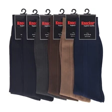 Men Dress Socks 12 Pairs Lot Ribbed Crew Style Casual Fashion Size 9-11 10-13