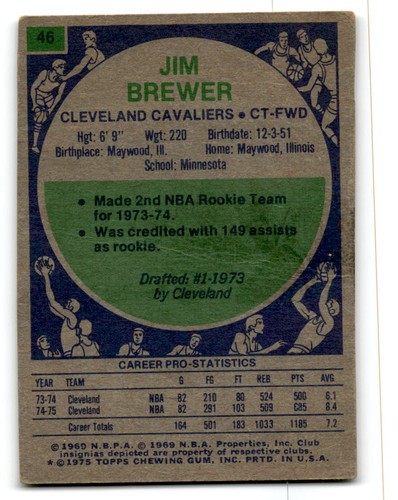 1975-76 Topps Basketball Poor to Good You Choose, Complete Your Set #1-330 - Bild 71 von 459