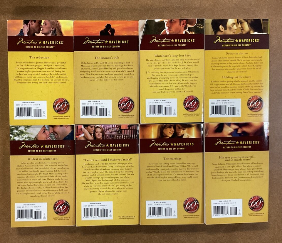 Silhouette Montana Mavericks PB Lot of 22 Authors Wells Paige Merritt