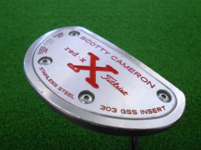 Scotty Cameron Red X Putter 34 inch with Head Cover Right Handed