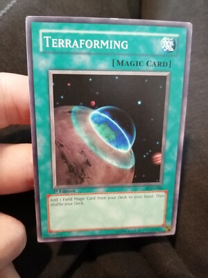 Yugioh Karte Terraforming PGD-088 Common 1. Auflage Eng