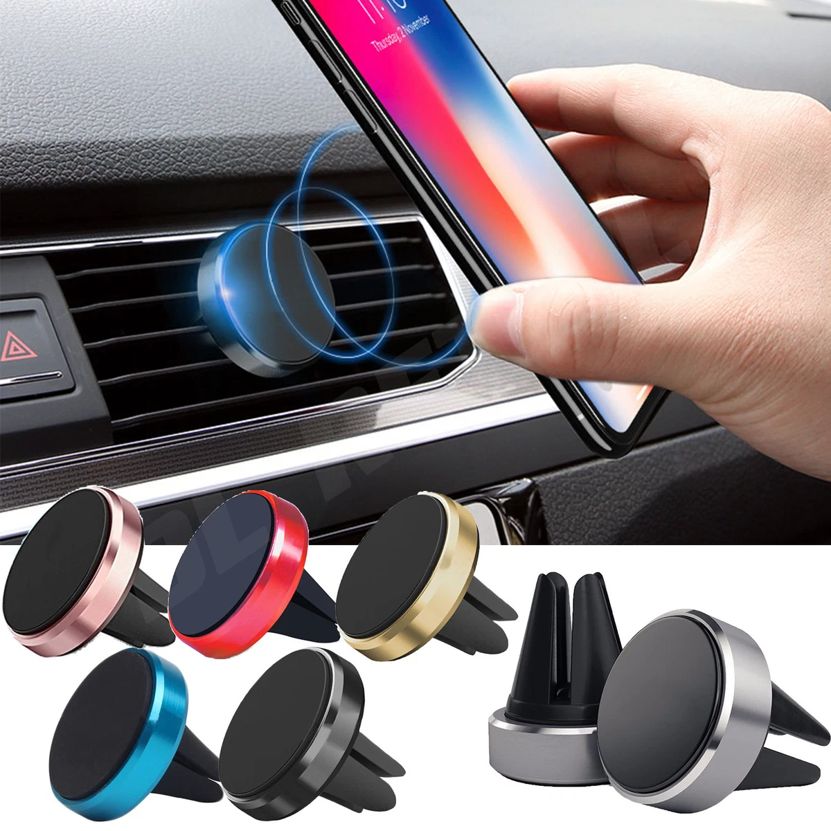 Universal Magnetic in Car Mobile Phone Holder Air Vent Phone Mount for  Samsung