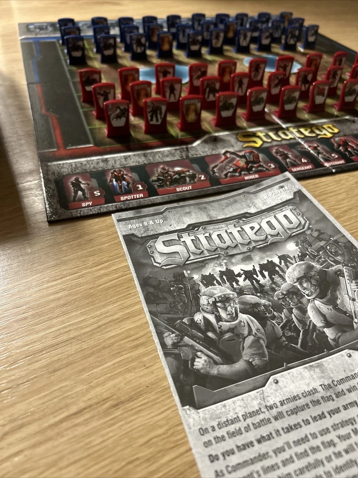 **COMPLETE** STRATEGO Classic Battlefield Strategy Board Game By PATCH - Image 4 of 4