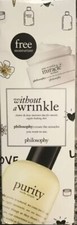 PHILOSOPHY 2 Pc without a wrinkle Facial Cleanser Deep-Moisture Duo NIB