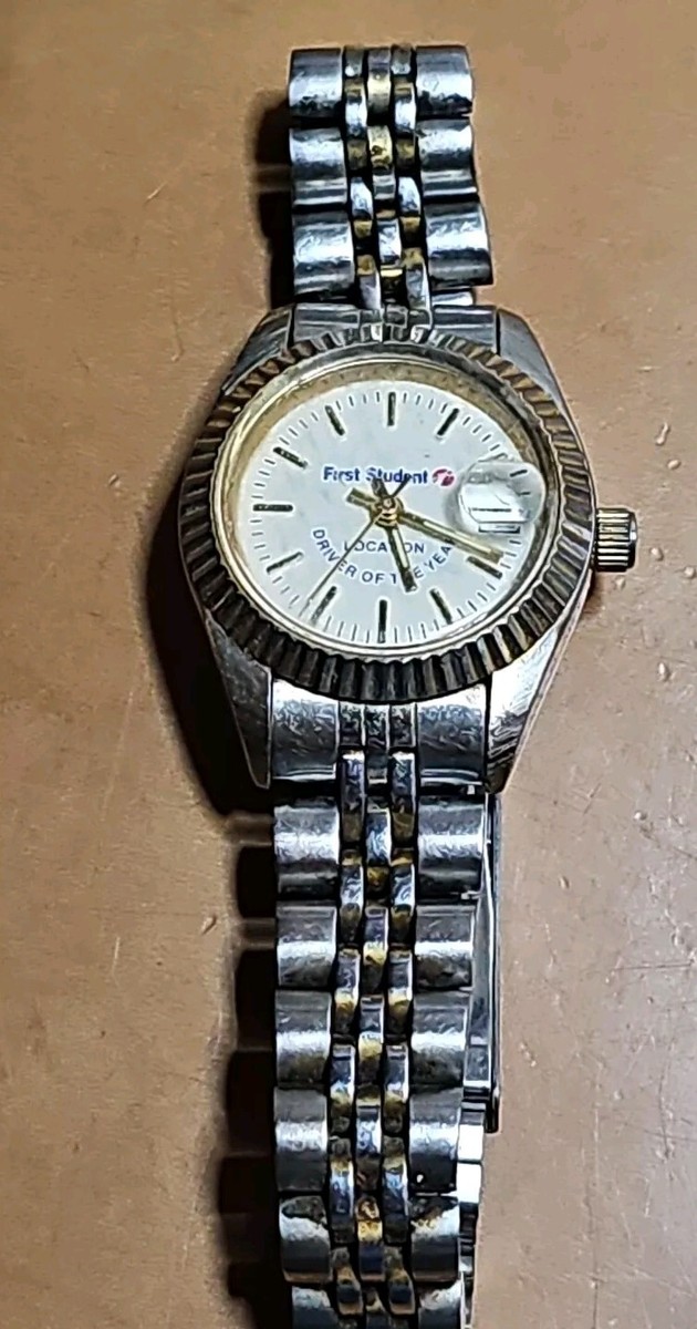 SWEDA スウェダ MODEL 48 Vintage Sweda Baldor Motors & Drives Quartz Watch 2-Tone Gold