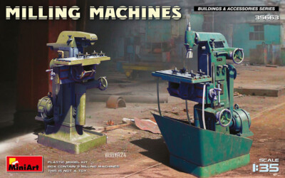 MA35663 MINIART 1/35 Milling Machines